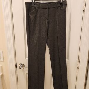 Express Editor Barely Boot Stretch Low Rise 6S gray heather pants